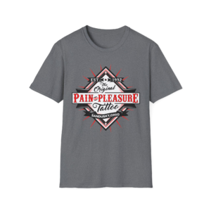 Pain And Pleasure Retro Logo T-shirt - Image 9