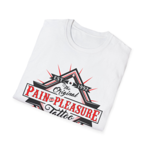 Pain And Pleasure Retro Logo T-shirt - Image 4